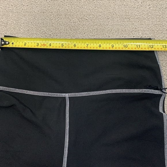 WeWoreWhat Black Leggings with White Stitching- NWT - Picture 16 of 16
